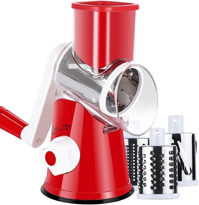 3-in-1 Rotary Food Slicer Chopper