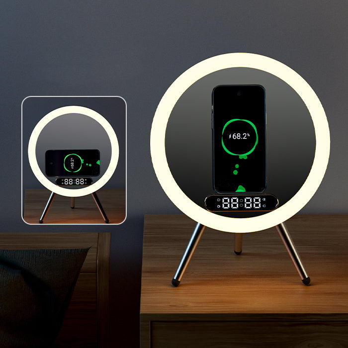 Multi-function LED Mirror Alarm Clock