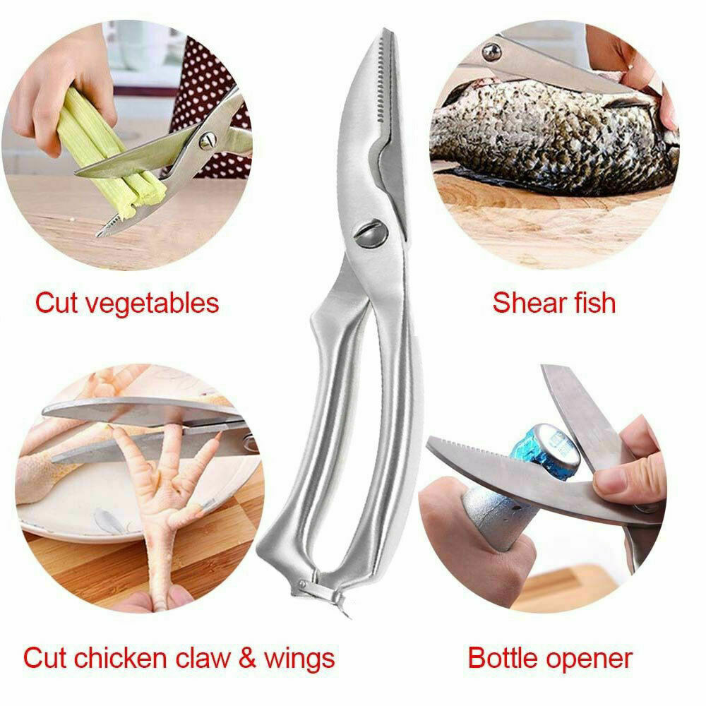 Knives Kitchen Shears Stainless Steel Scissors