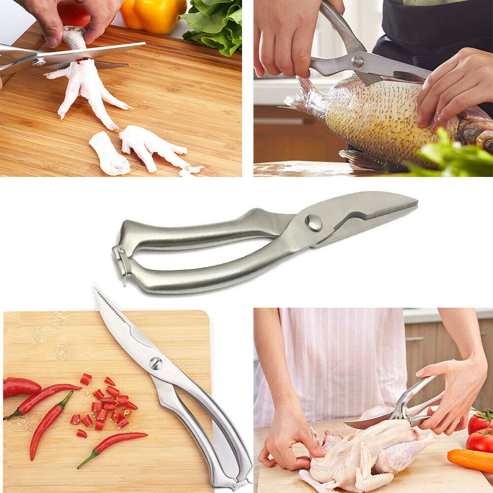 Knives Kitchen Shears Stainless Steel Scissors