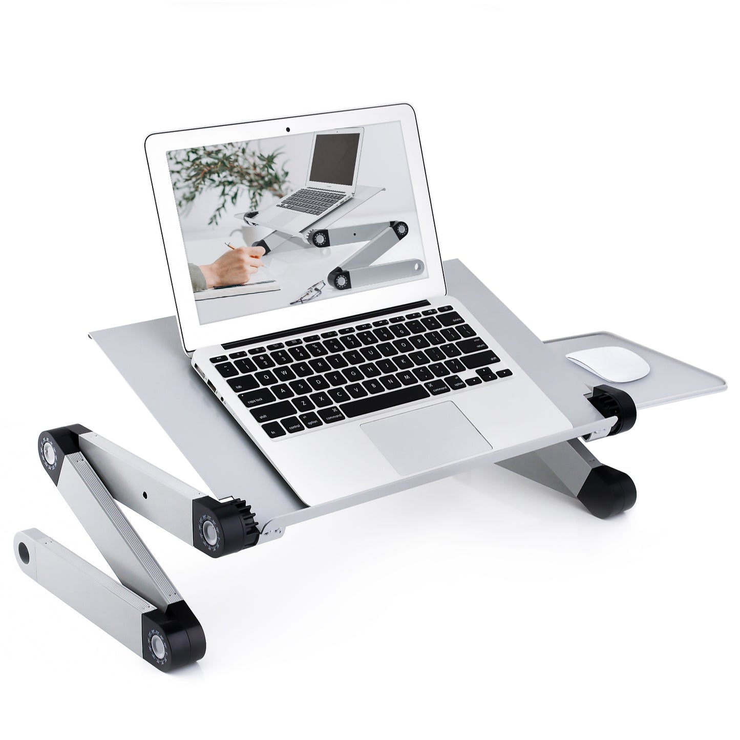 Adjustable Height Desk Laptop Stand