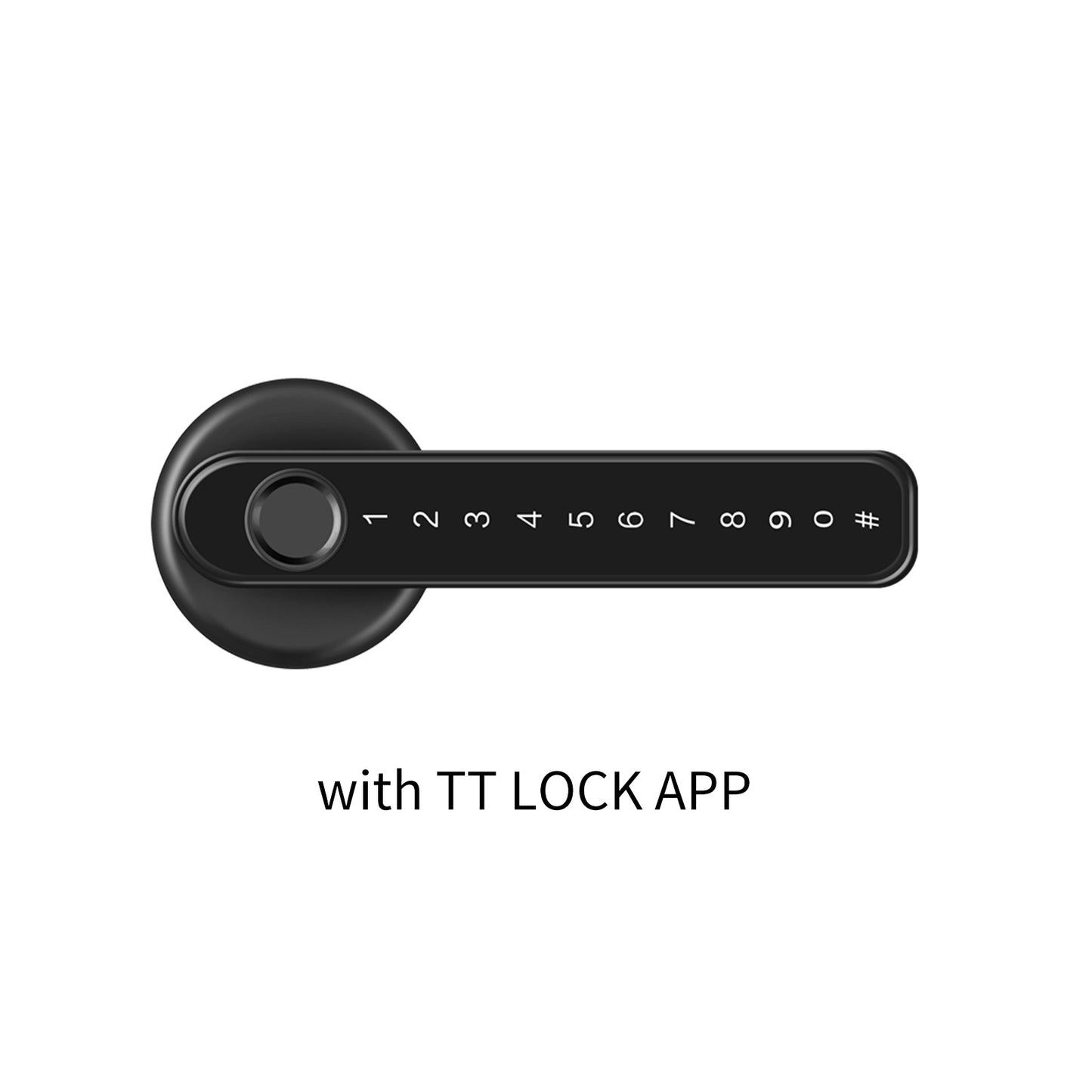 Electronic Password Indoor Fingerprint Lock