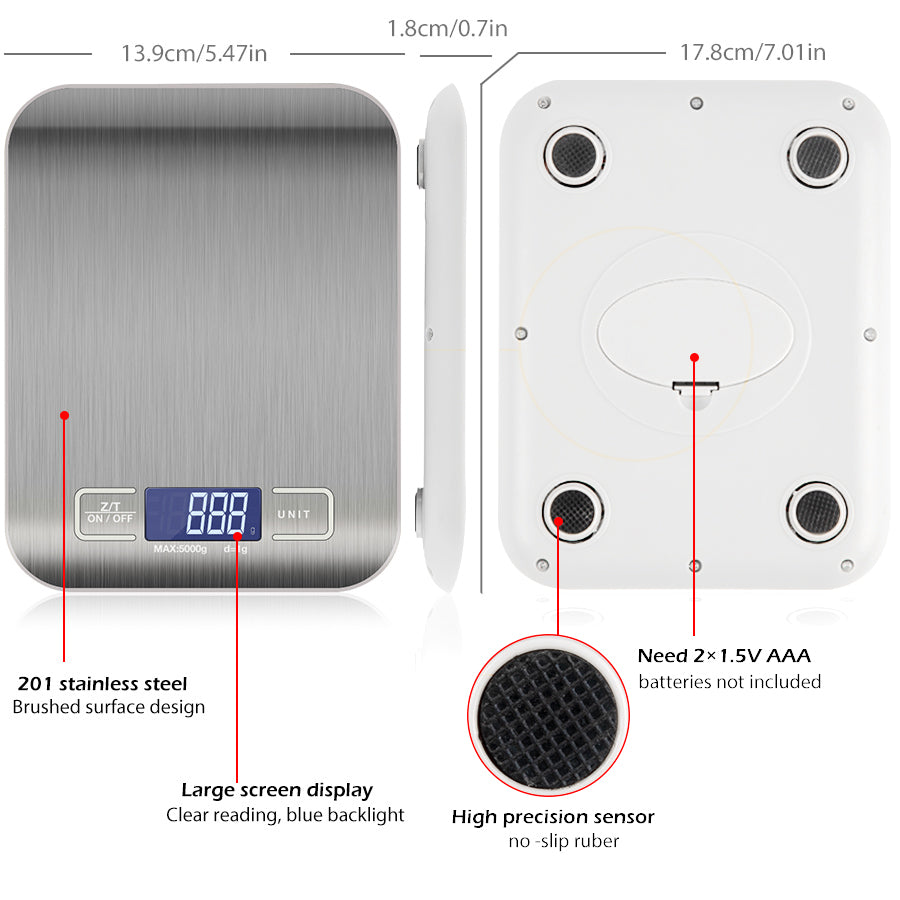 Electronic Food Diet Postal Scale