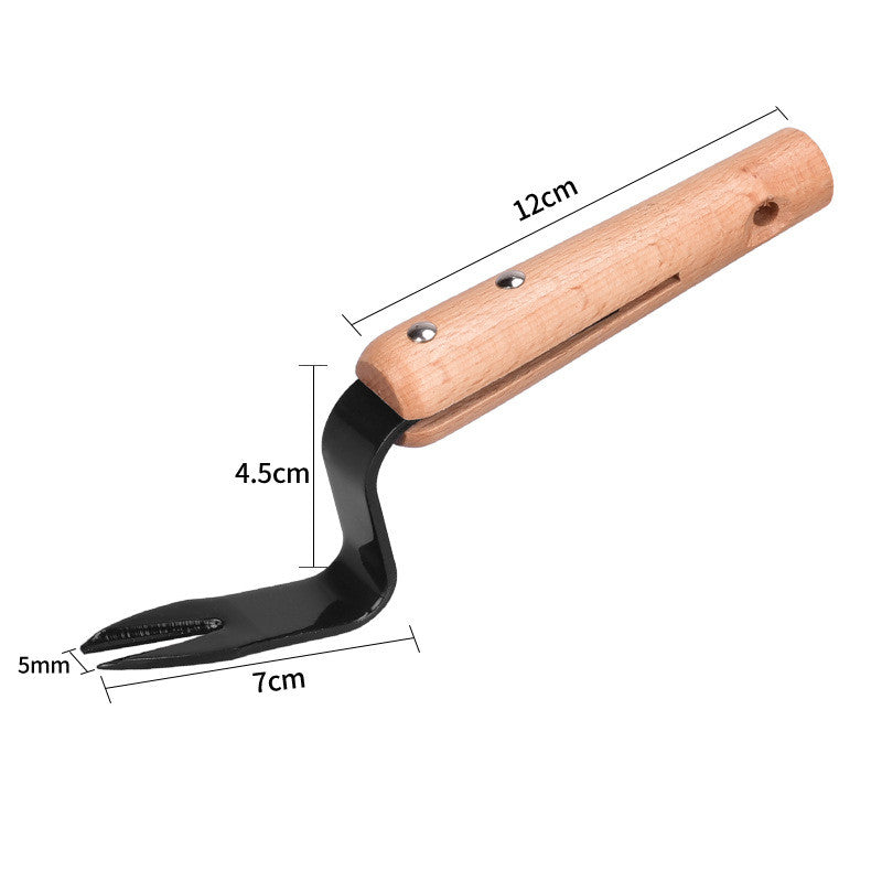 Weeding And Seedling Rooting Device